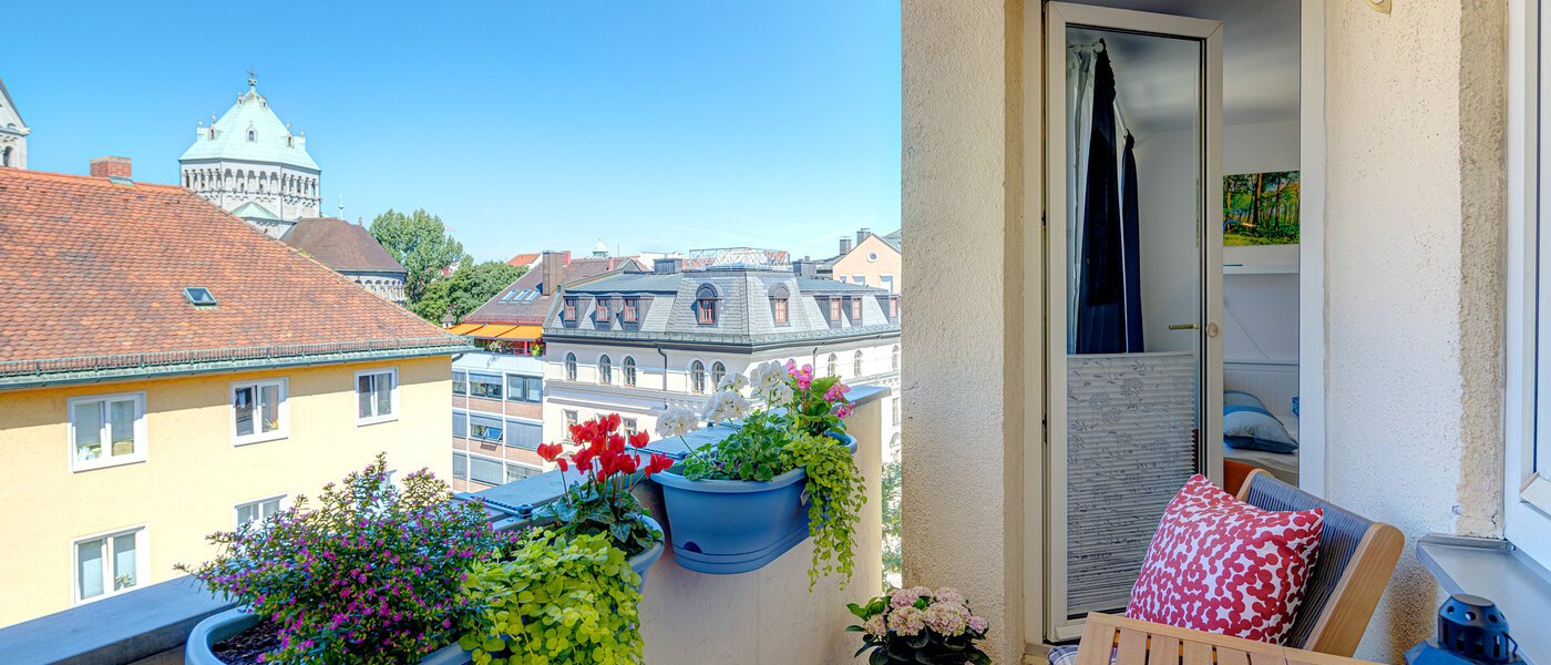 apartamento München Lehel 02 1. balcón 10088