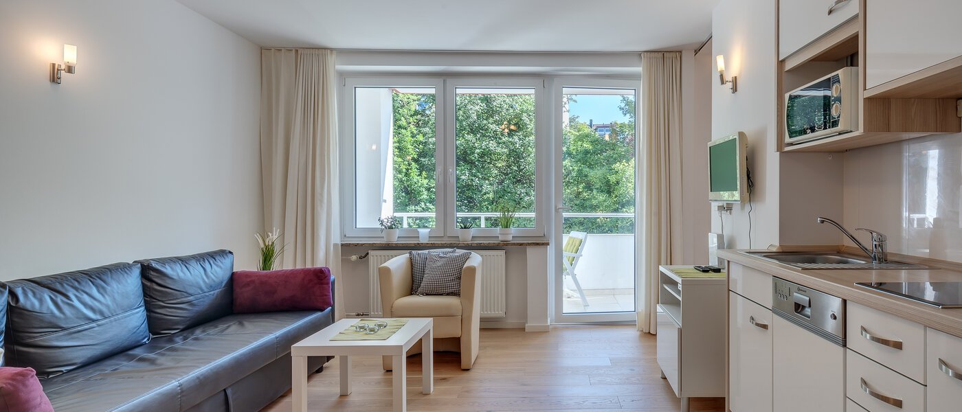apartamento München Haidhausen 01 zona de día  10089