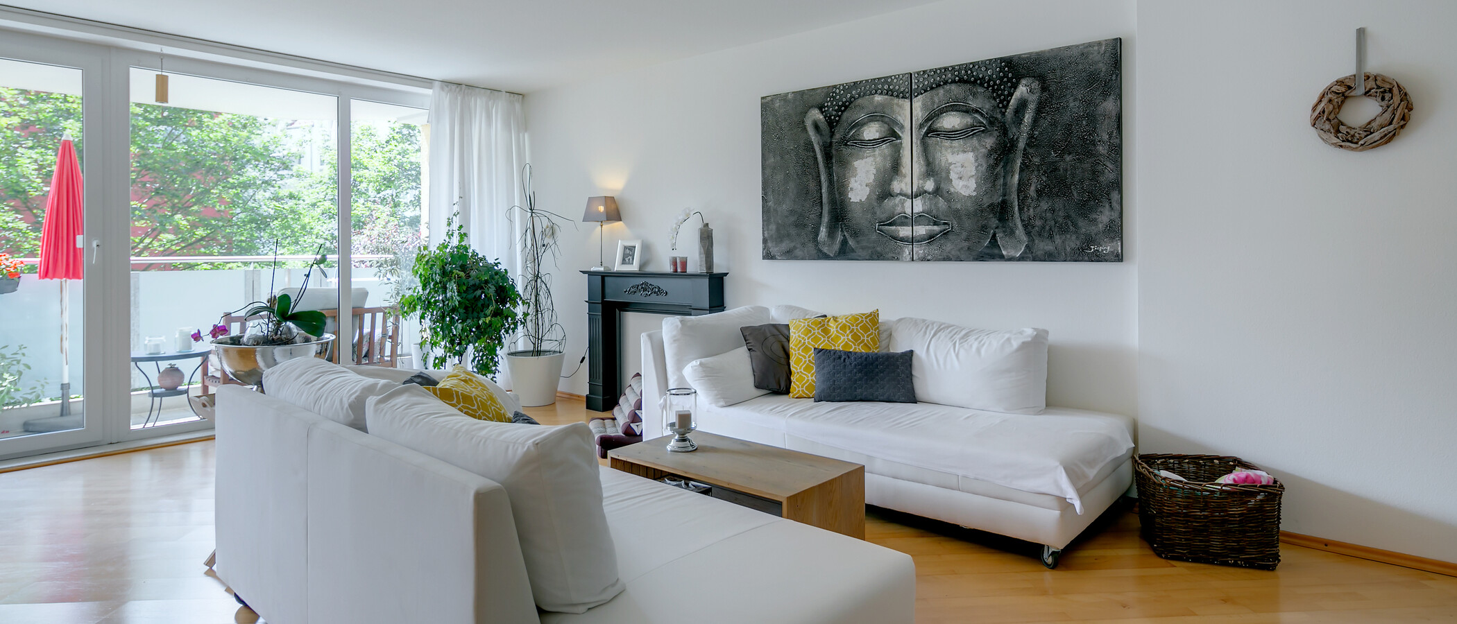 apartamento München Thalkirchen 02 salón 10090
