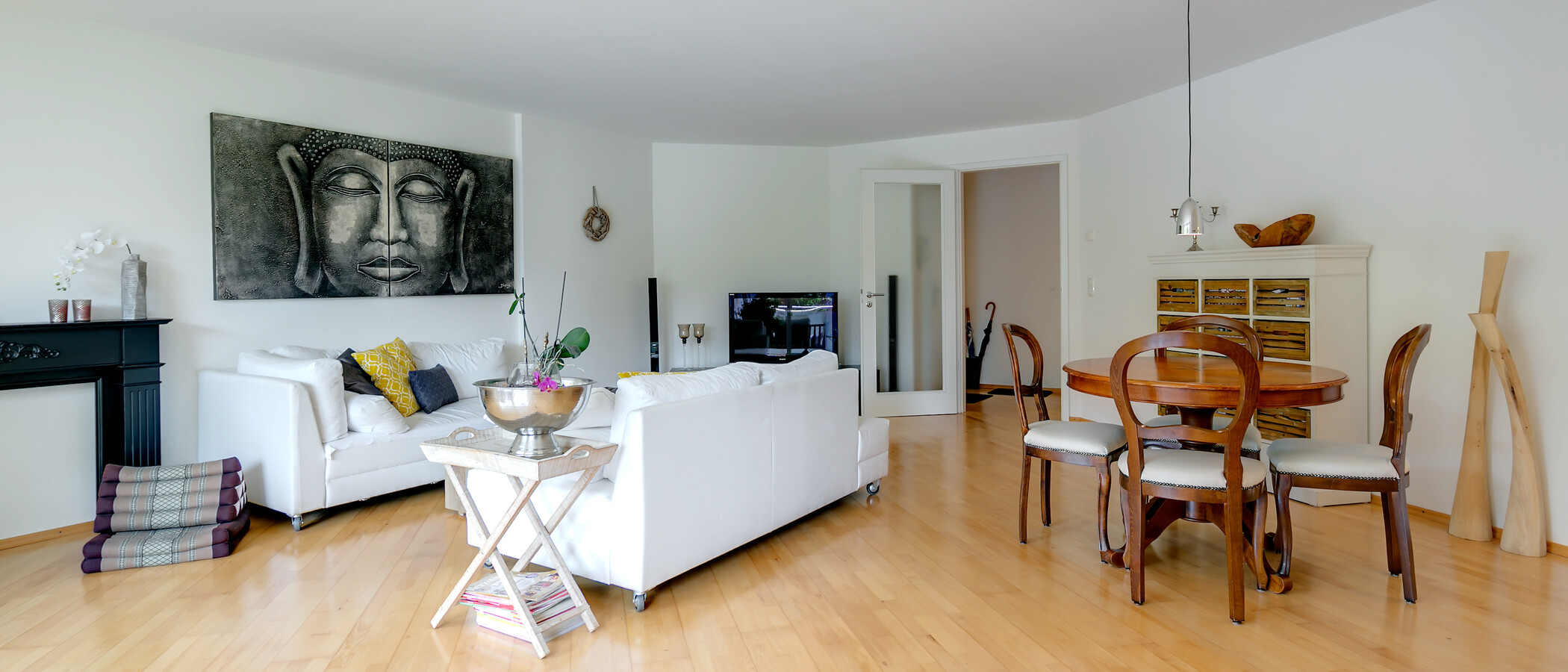 apartamento München Thalkirchen 04 salón 10090