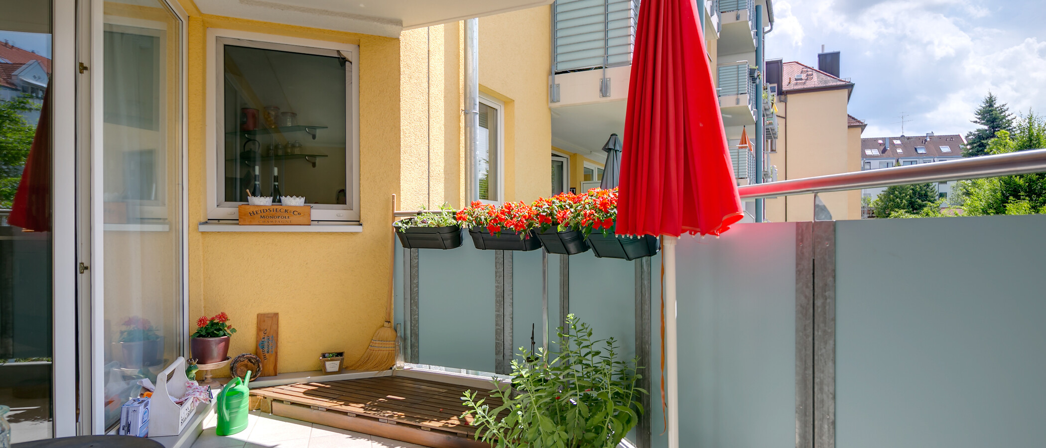 apartamento München Thalkirchen 03 balcón 10090