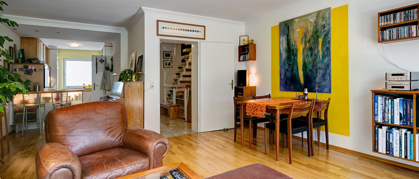 chalet adosado München Fasangarten 04 salón 10099