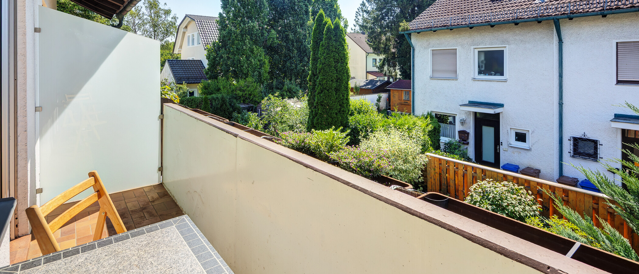 chalet adosado München Fasangarten 02 balcón 10099