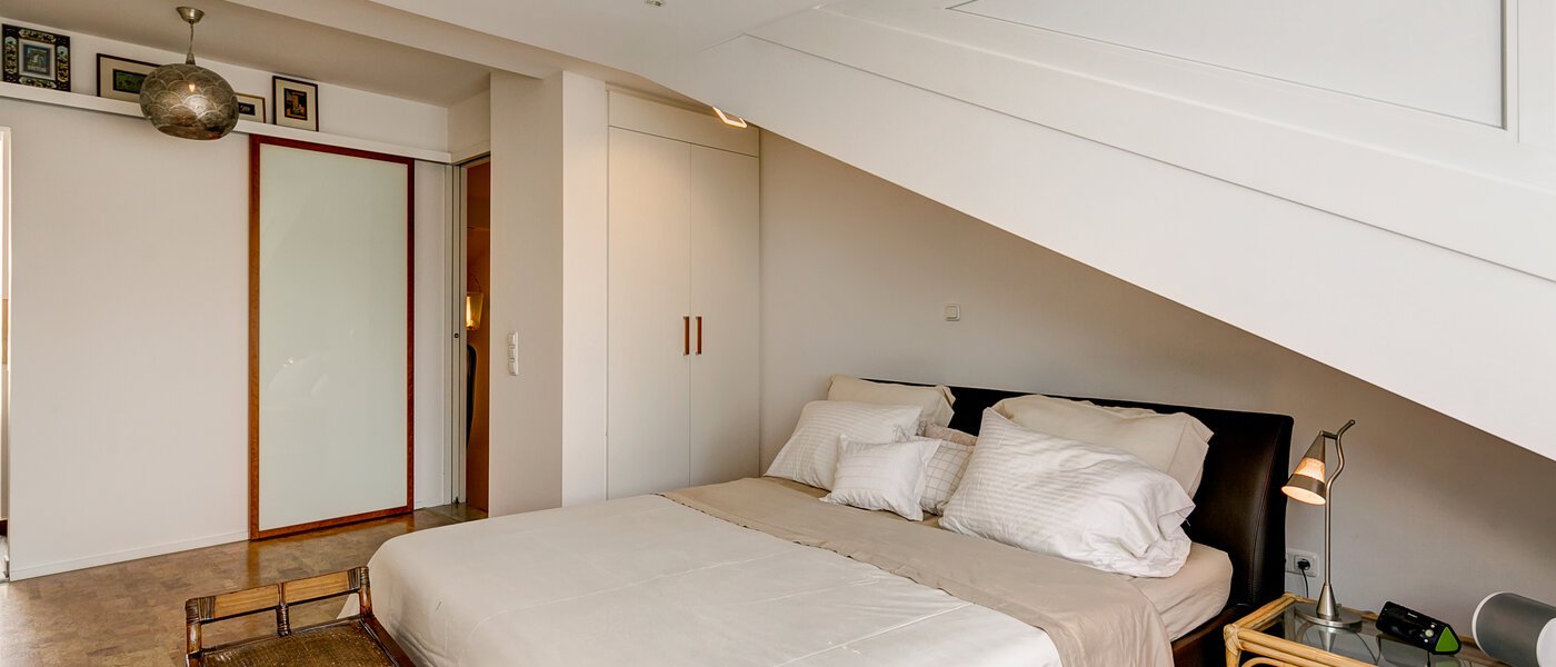 chalet adosado München Fasangarten 04 dormitorio 10099