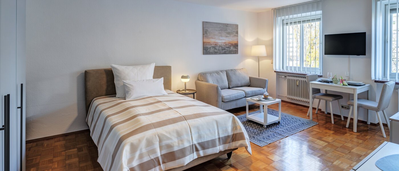 apartamento München Obergiesing 01 zona de día  10117