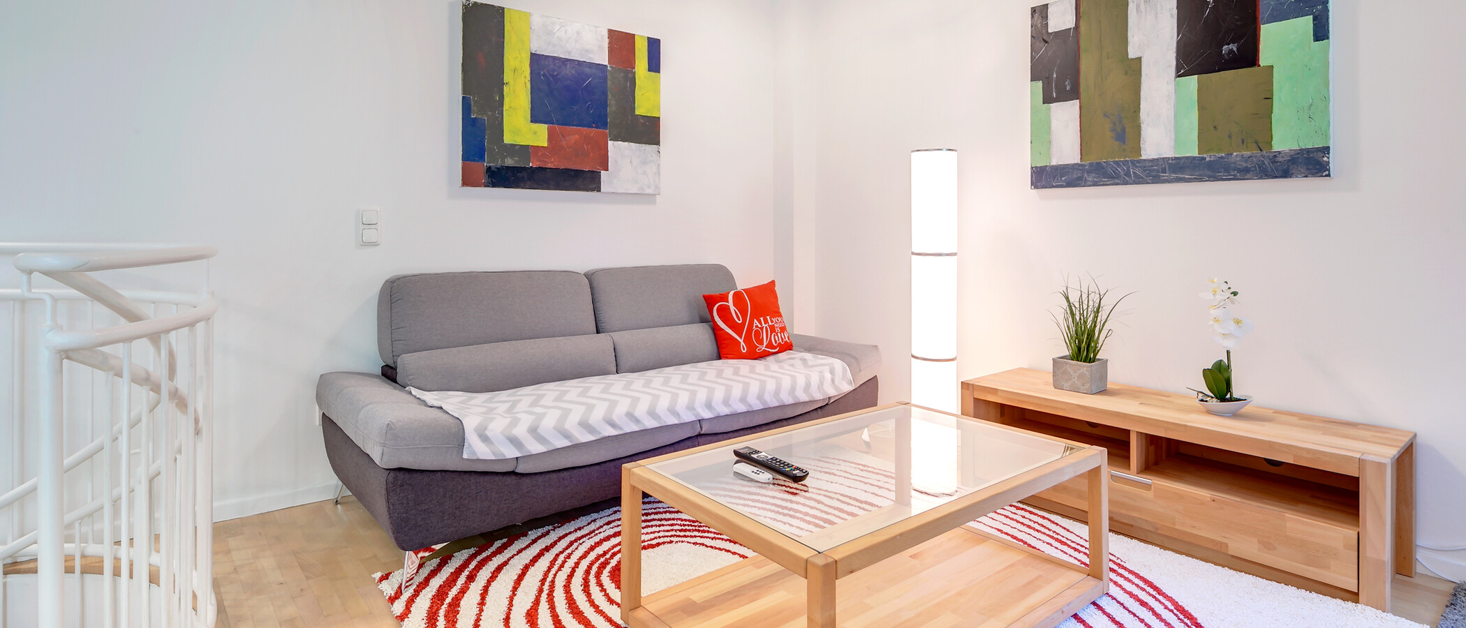 apartamento München Milbertshofen 02 salón 10158