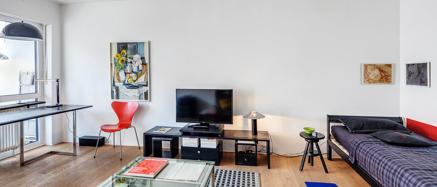 apartamento München Schwabing-West (rund um den Hohenzollernplatz) 05 zona de día  10175