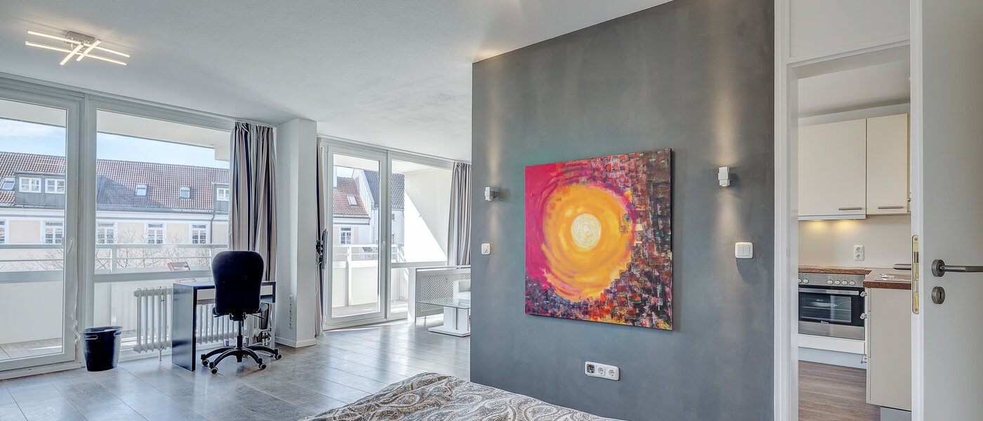 apartamento München Haidhausen 03 zona de dormir 10189