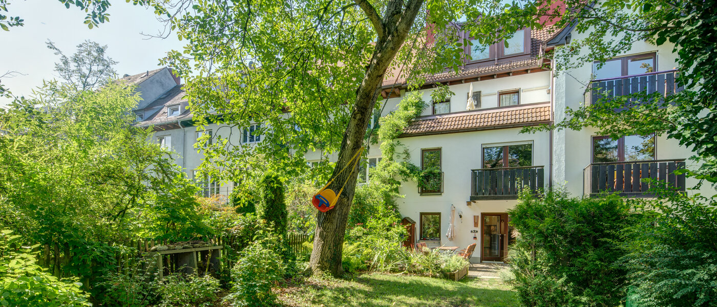 apartamento München Nymphenburg-Gern 02 jardín 10196