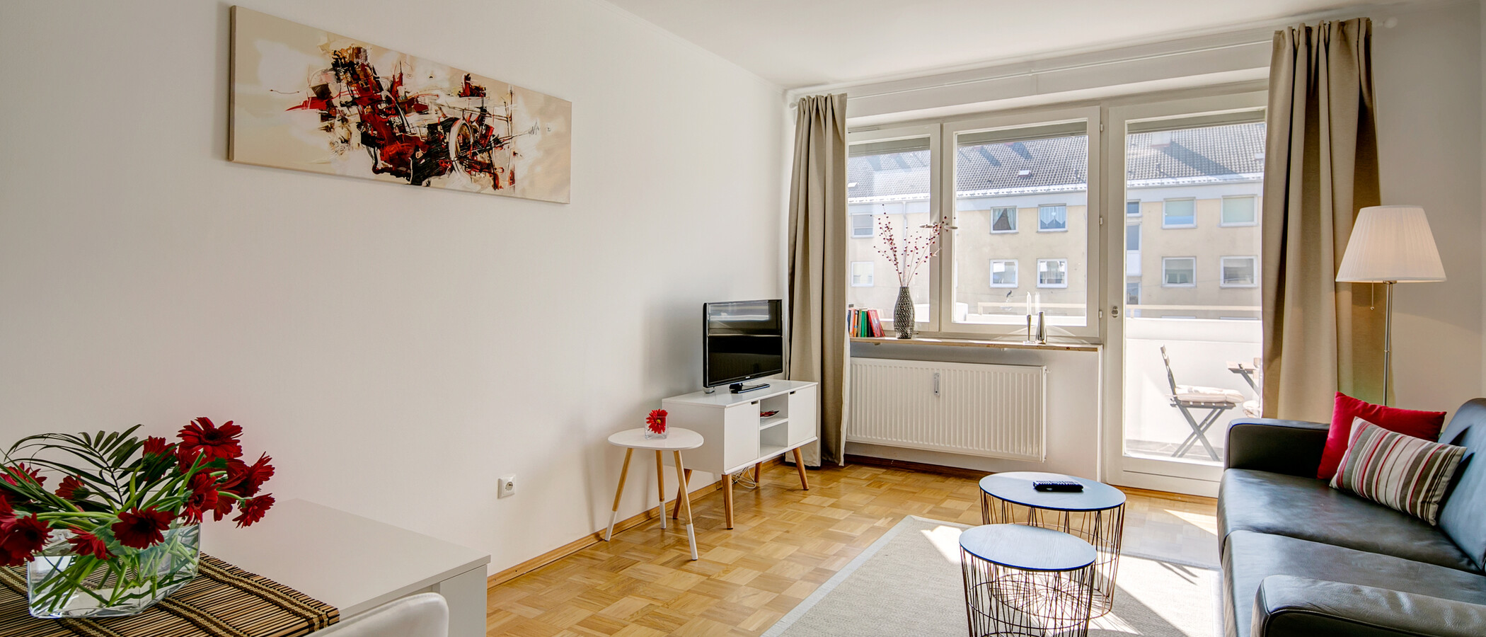 apartamento München Obergiesing 02 salón 10202