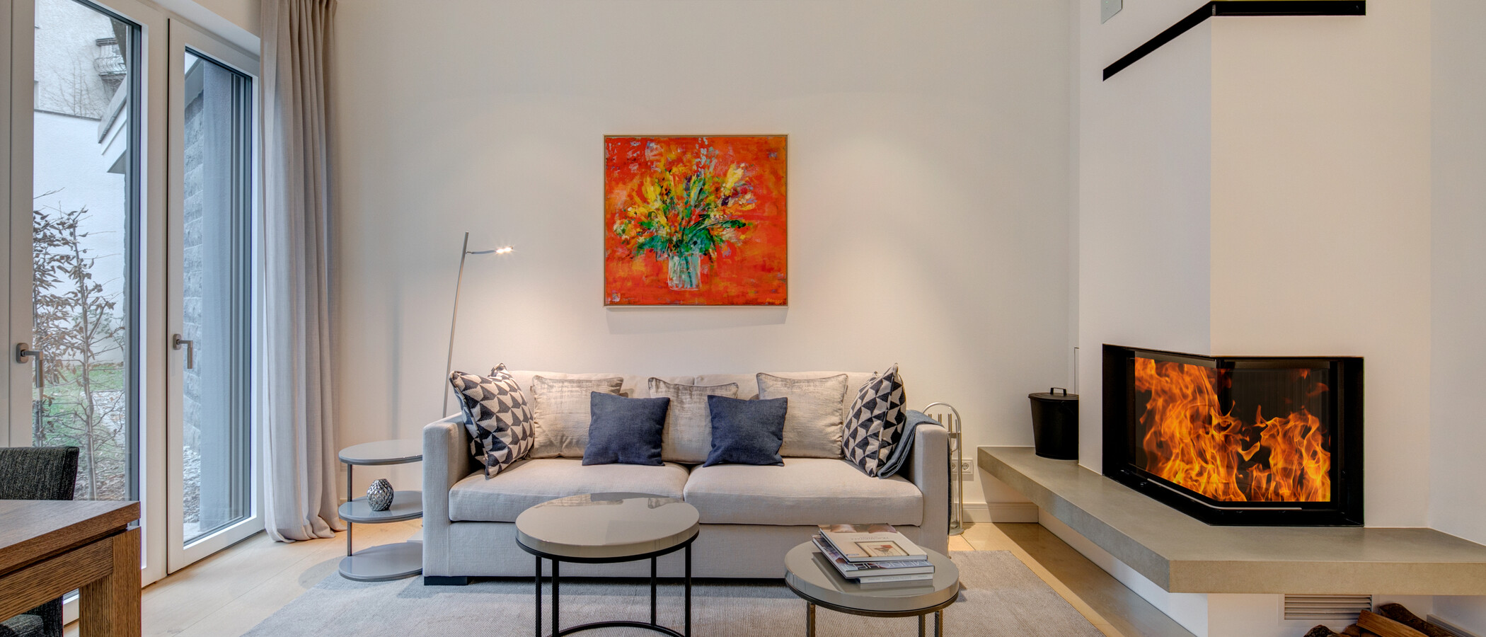 apartamento München Lehel 01 zona de día  10209