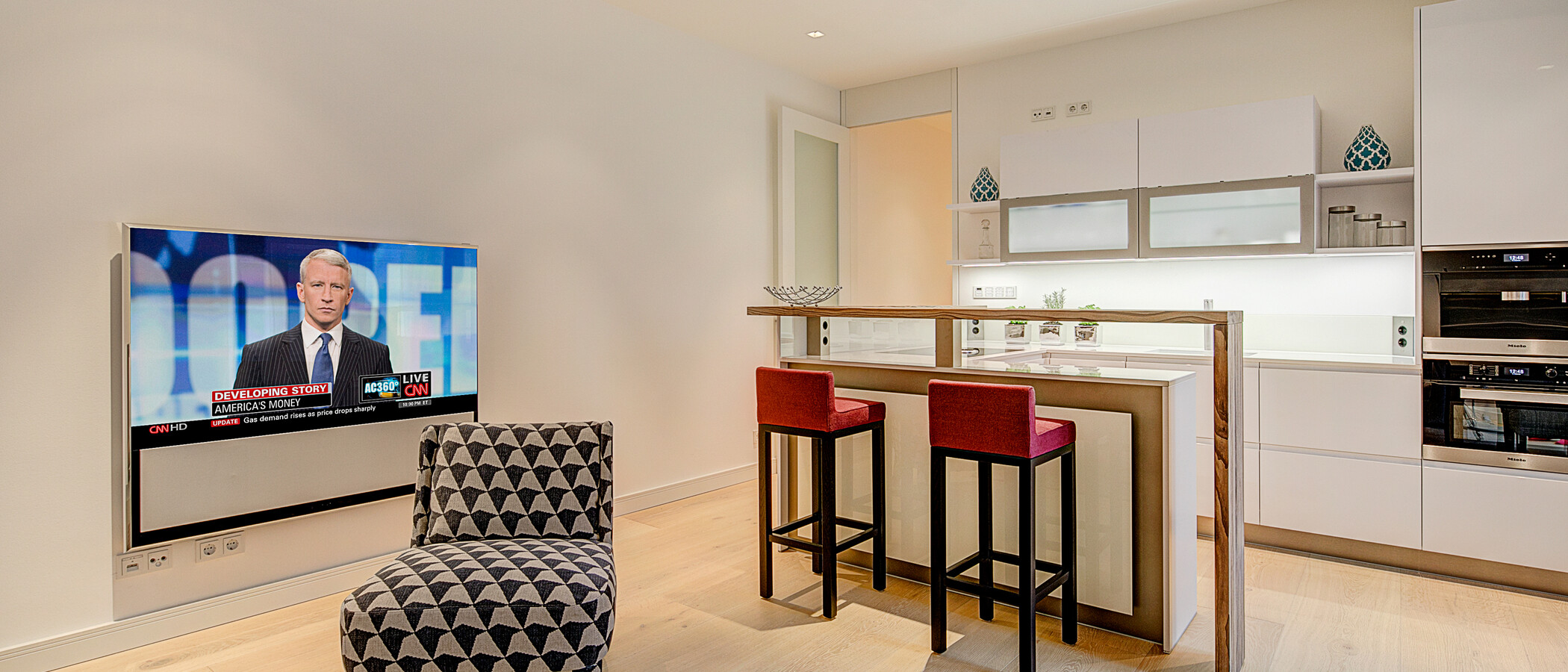 apartamento München Lehel 04 zona de día  10209