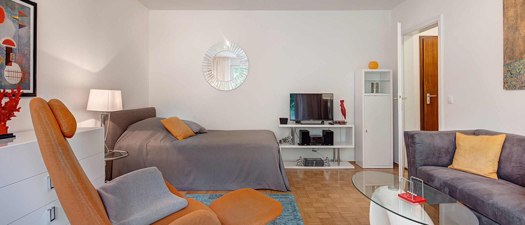 apartamento München Maxvorstadt - Universitätsviertel 05 salón 10224