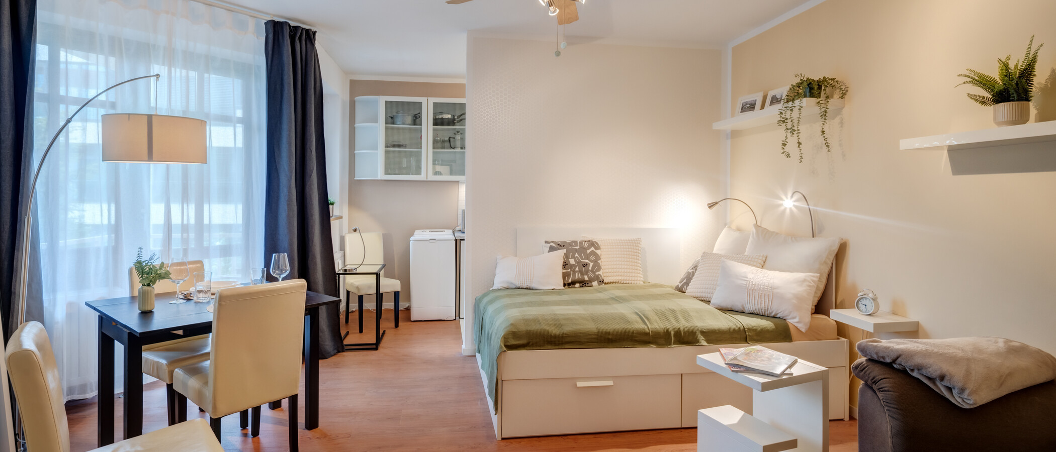 apartamento München Maxvorstadt - Universitätsviertel 01 zona de día  10343