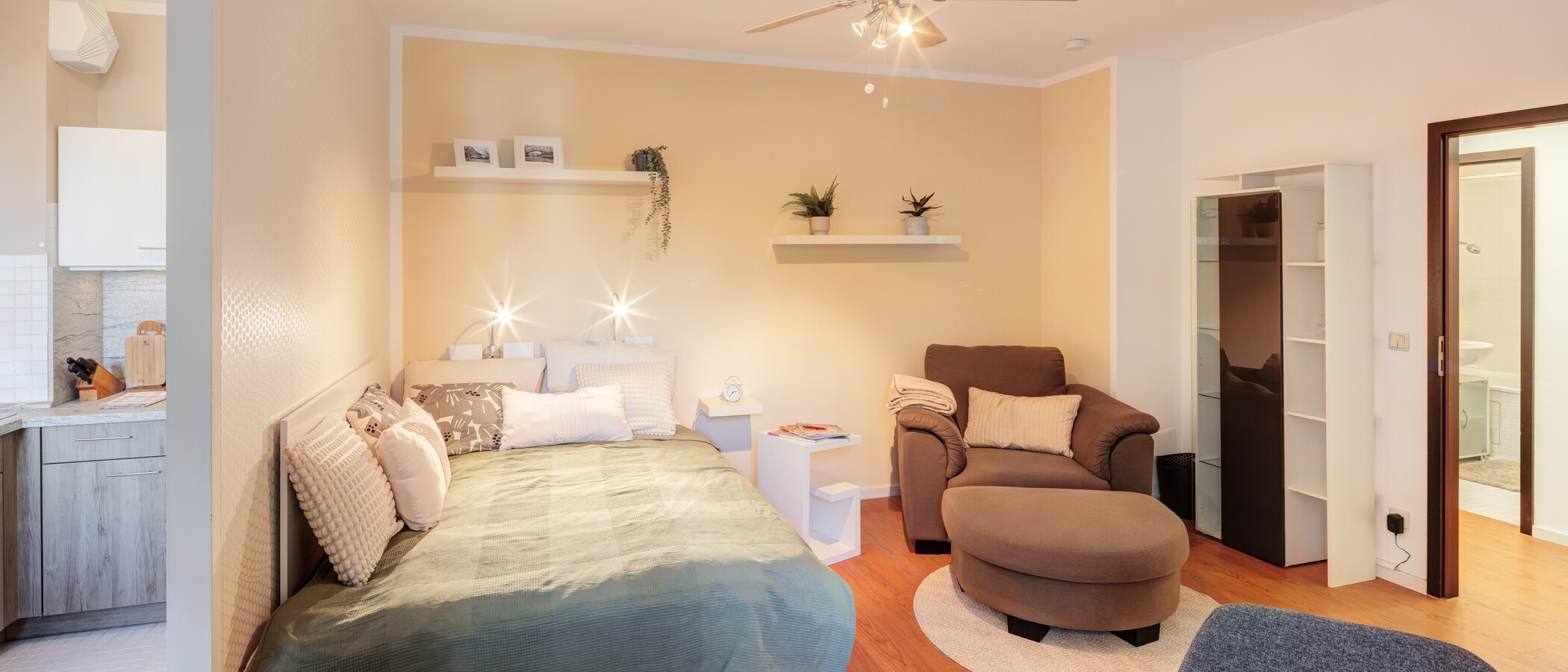 apartamento München Maxvorstadt - Universitätsviertel 02 zona de día  10343
