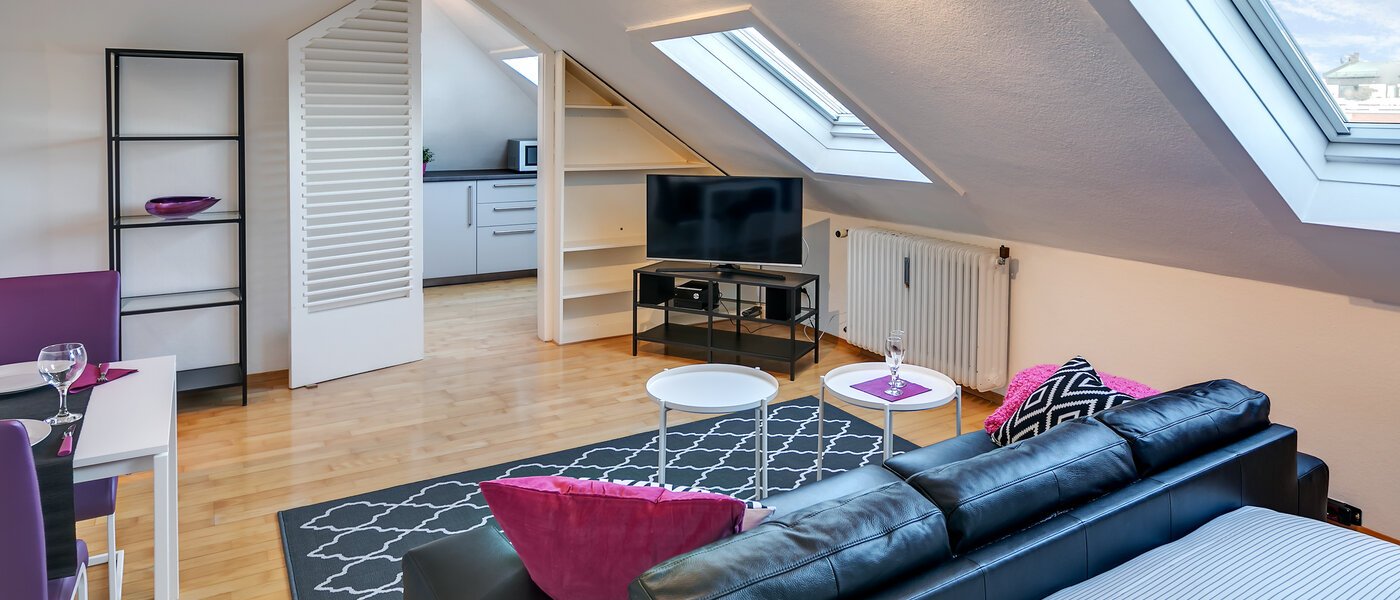 ático München Maxvorstadt - Rund um den Josephplatz 03 salón 10347