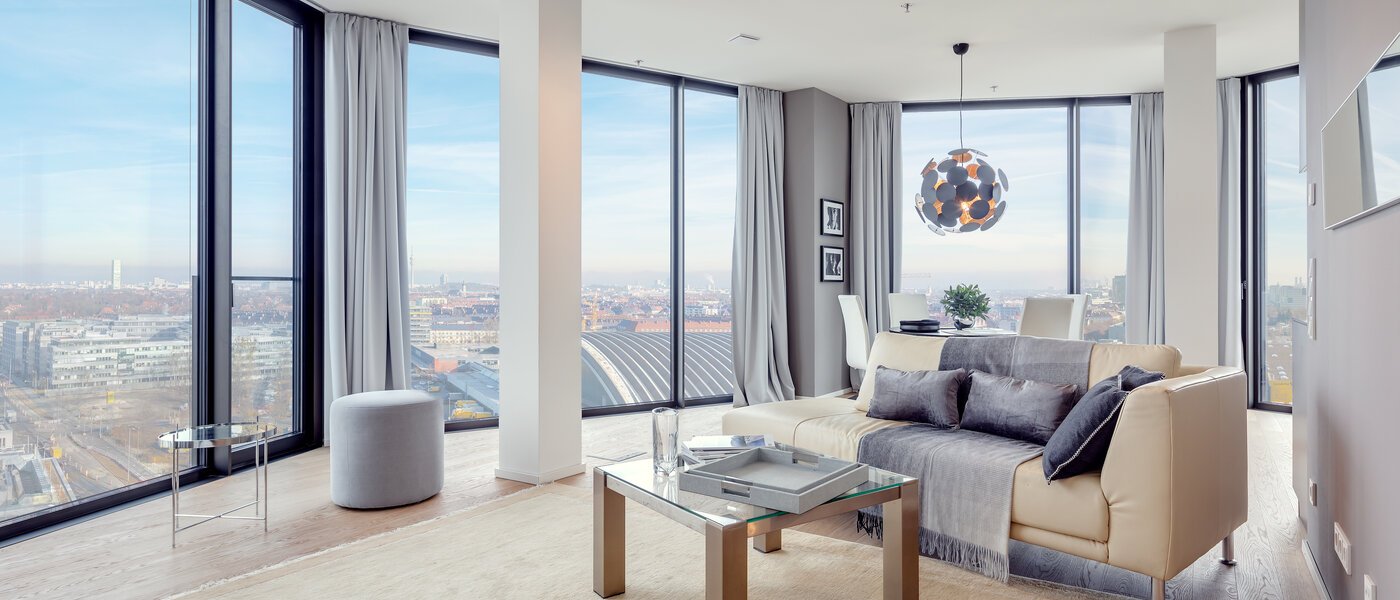 Loft München Nymphenburg 01 zona de día  10348