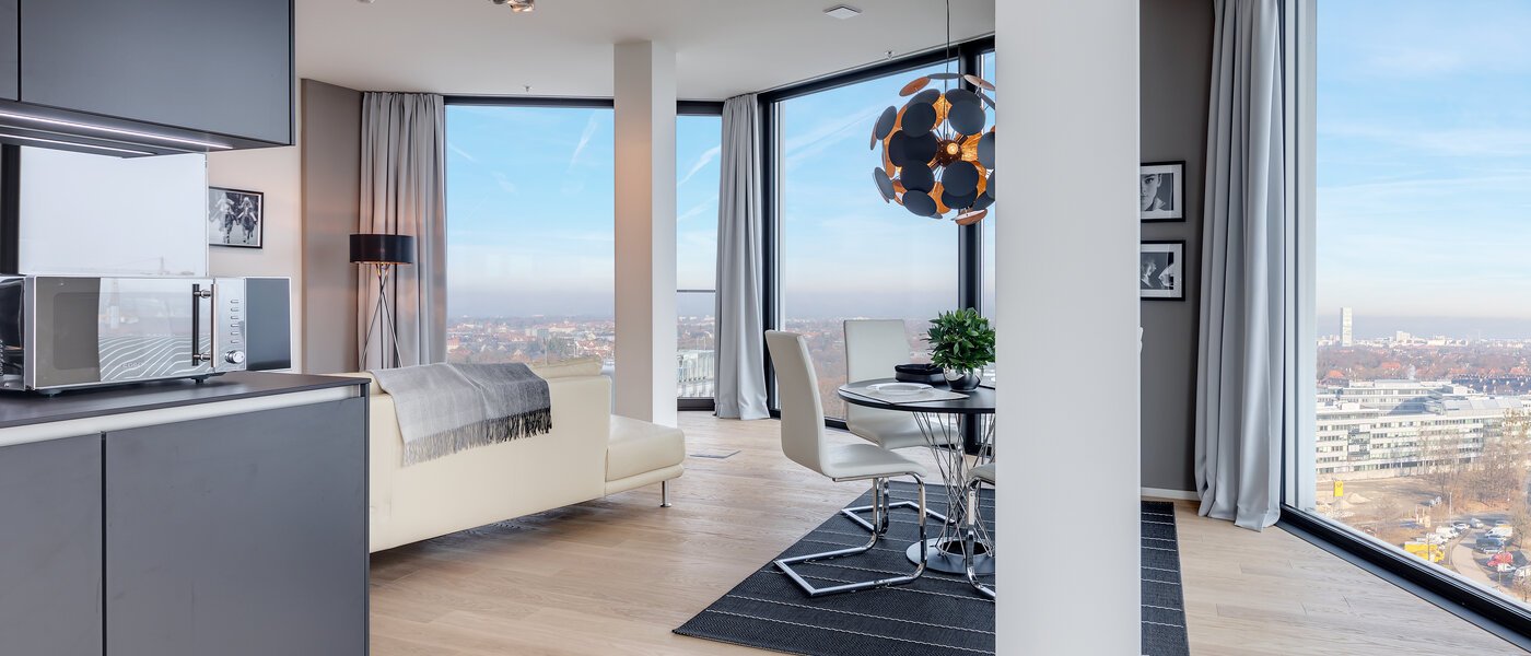 Loft München Nymphenburg 04 zona de día  10348