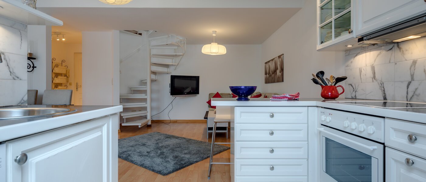 piso con galería München Fasangarten 02 cocina 10367