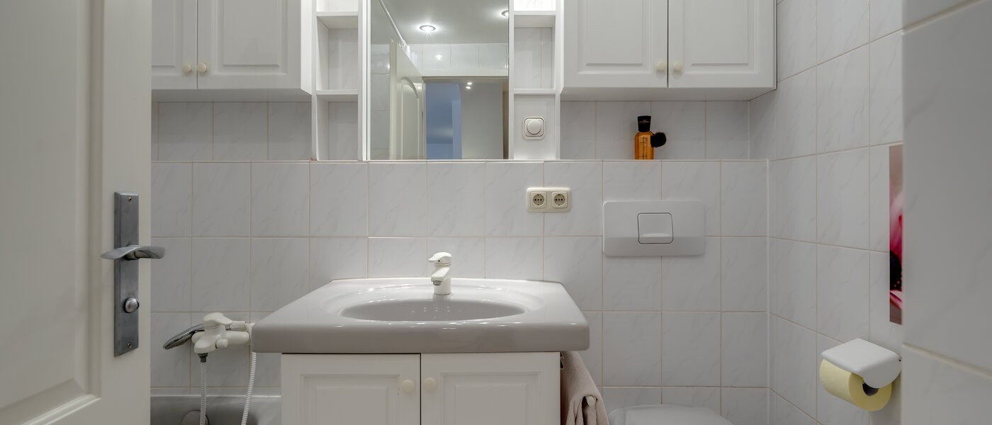 piso con galería München Fasangarten 01 baño 10367