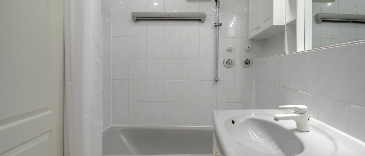 piso con galería München Fasangarten 02 baño 10367