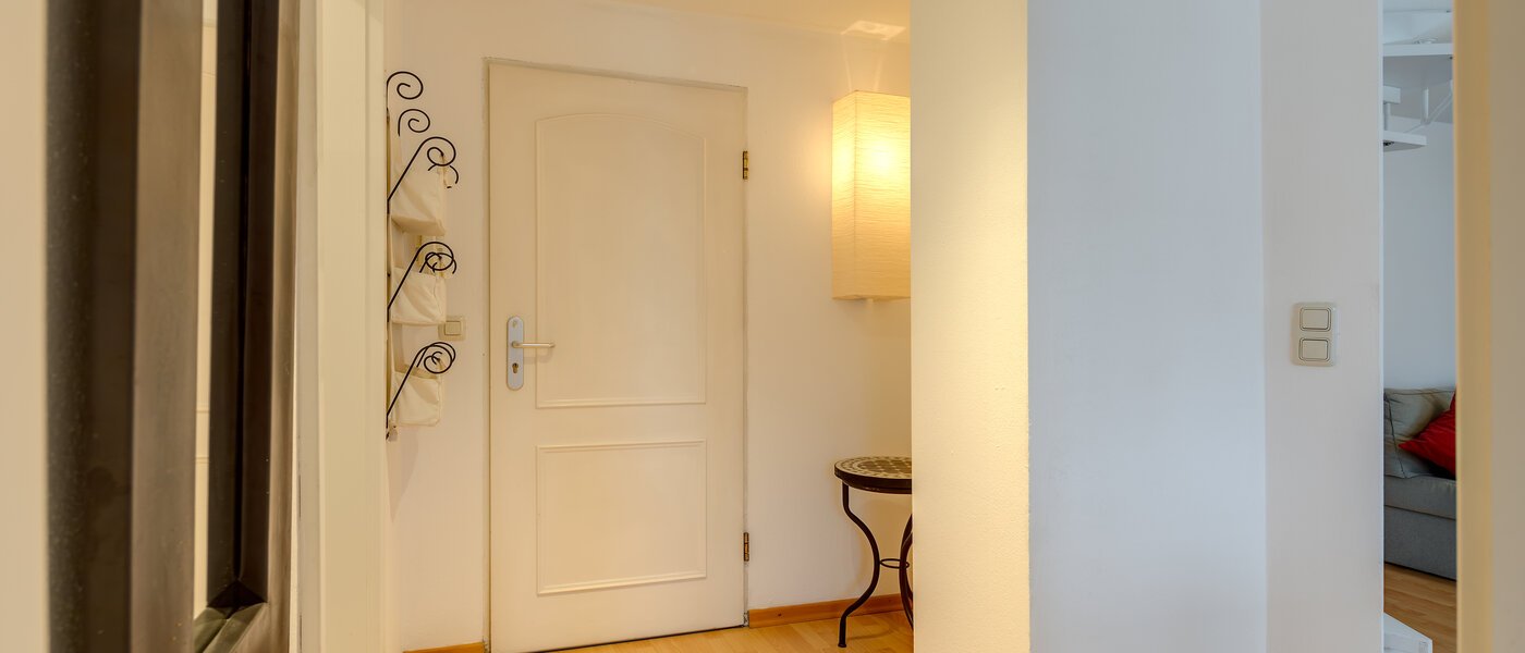 piso con galería München Fasangarten 02 pasillo 10367