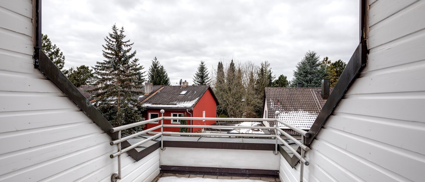 piso con galería München Fasangarten 01 terraza 10367