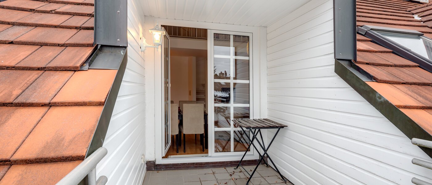 piso con galería München Fasangarten 02 terraza 10367