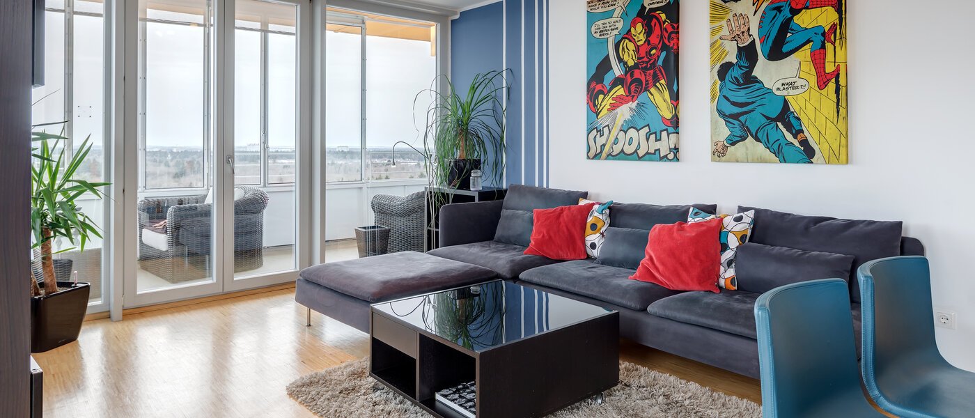 apartamento München Obersendling 02 salón 10385