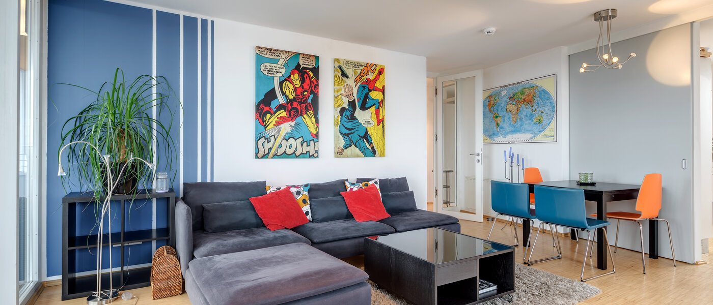 apartamento München Obersendling 03 salón 10385