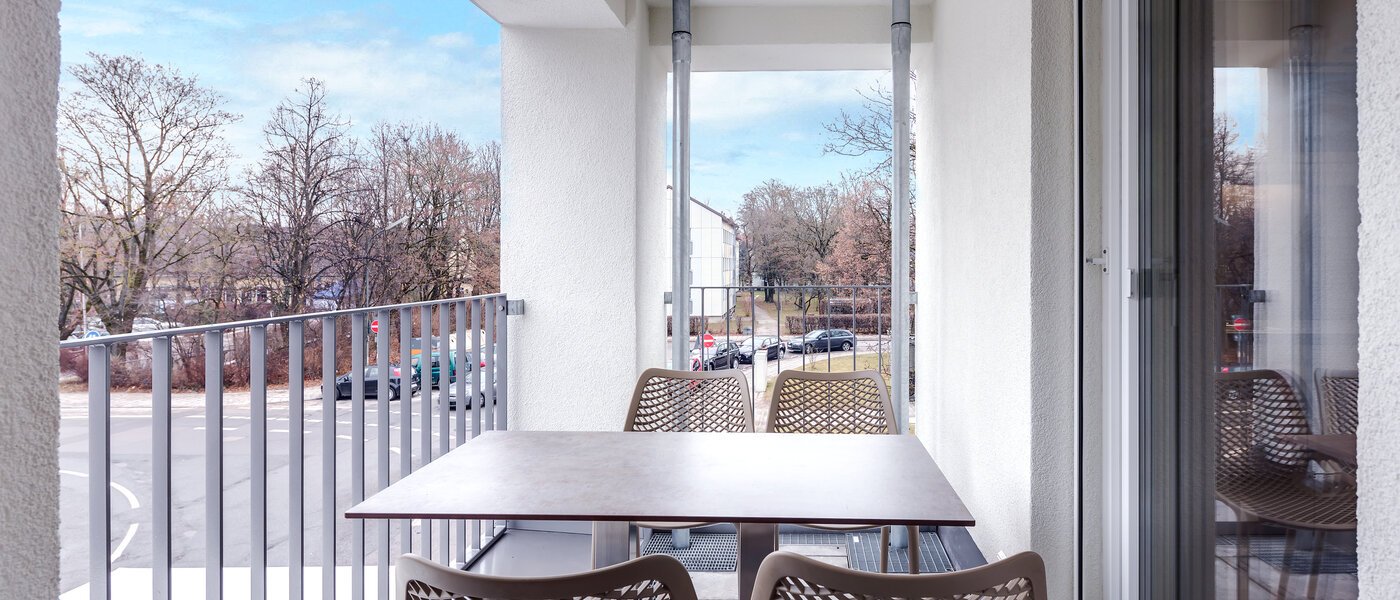 apartamento München Am Hart 01 balcón 10406