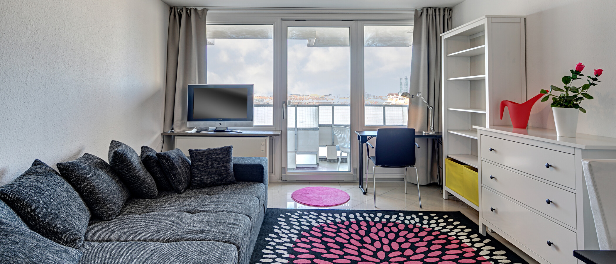 apartamento München Schwanthalerhöhe 01 salón 10407