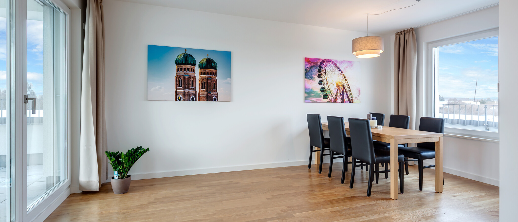ático München Am Hart 02 comedor 10425