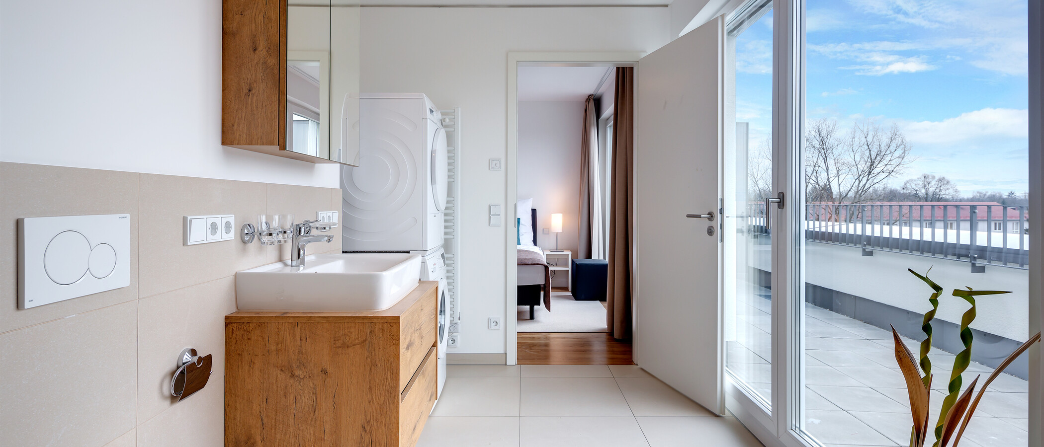 ático München Am Hart 02 baño 10425