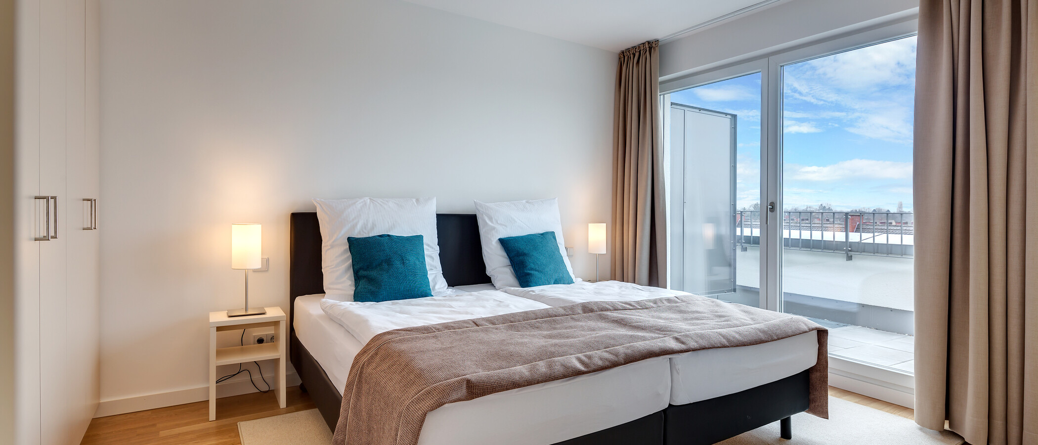 ático München Am Hart 01 dormitorio 10425