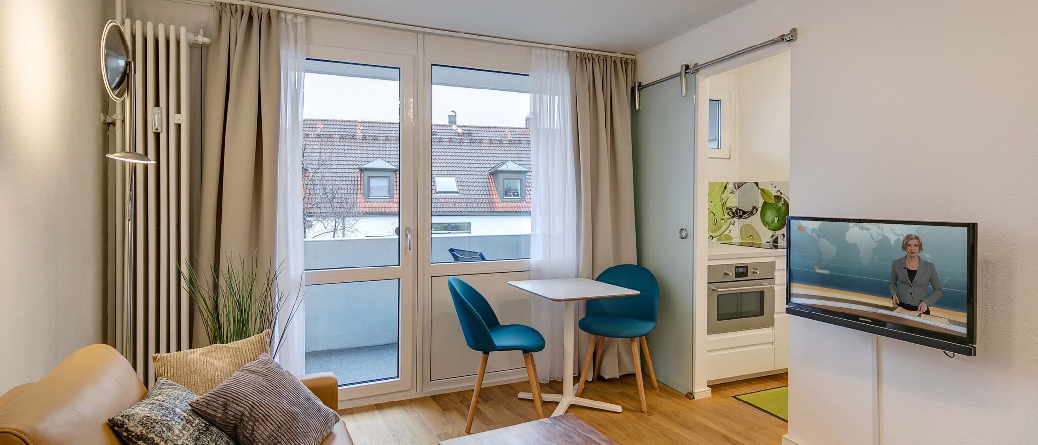 apartamento München Milbertshofen 02 salón 10436