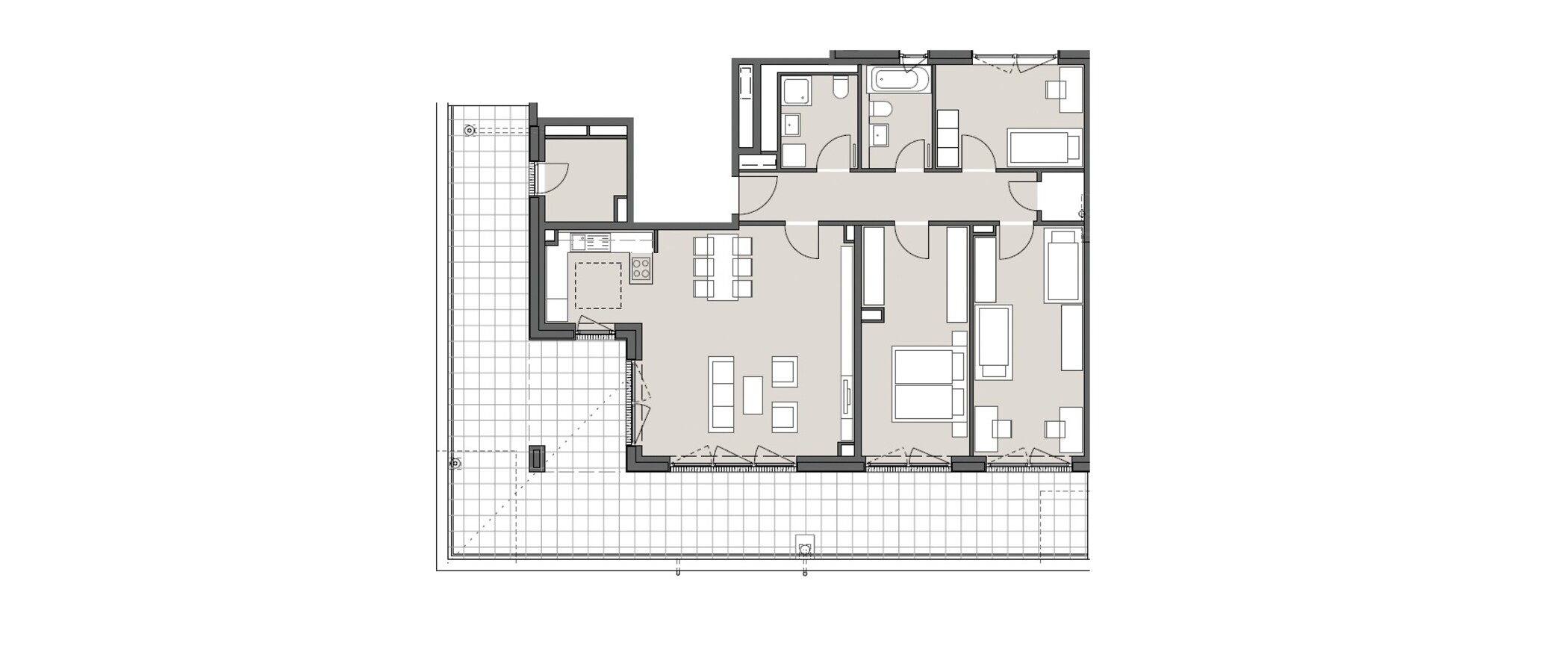 ático München Am Hart 01 plano 10439