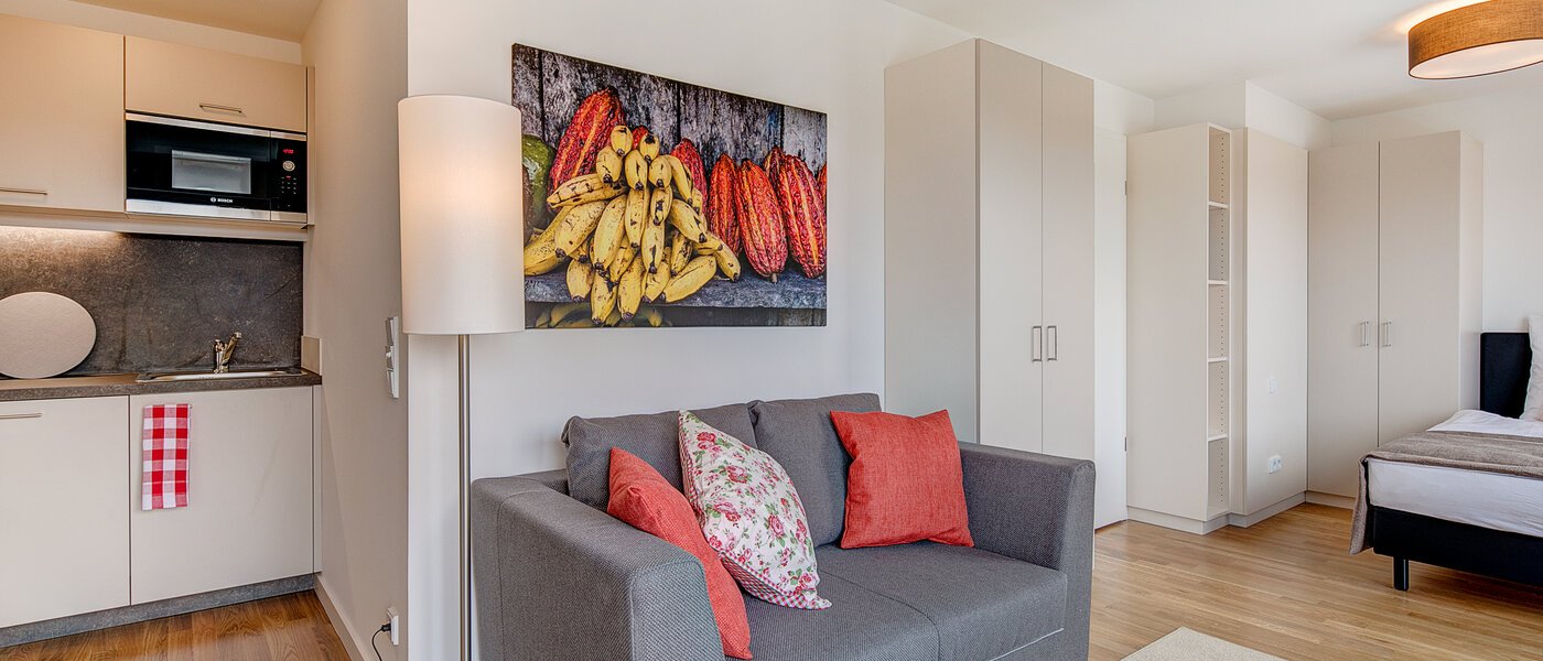 apartamento München Am Hart 03 salón 10444