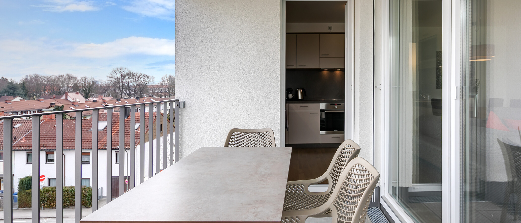 apartamento München Am Hart 02 balcón 10454