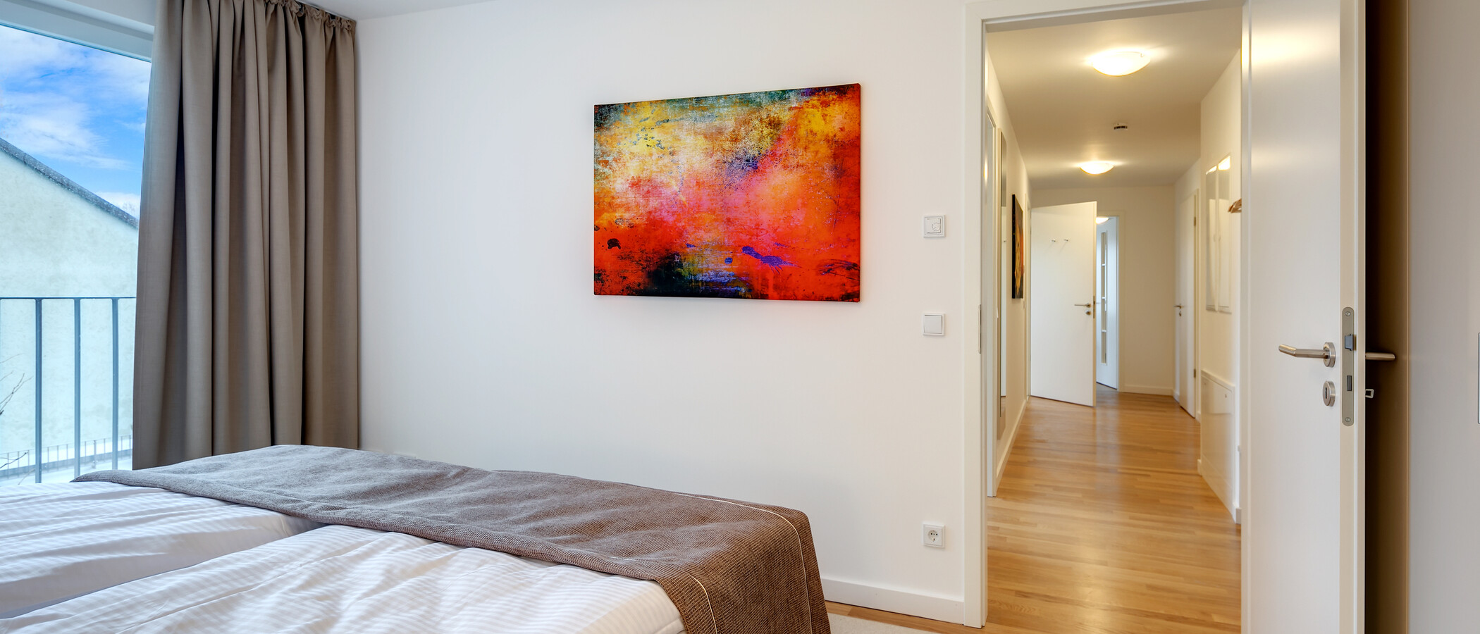apartamento München Am Hart 02 dormitorio 10454