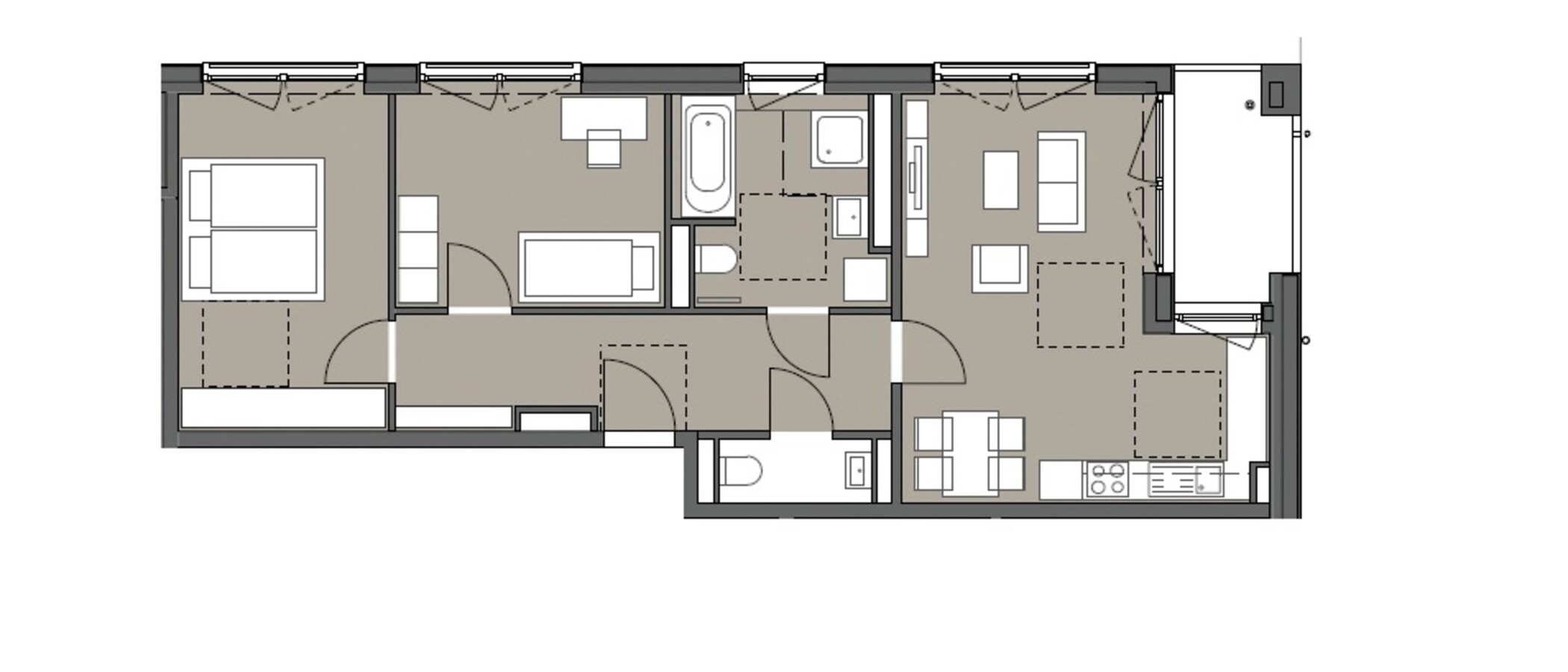 apartamento München Am Hart 01 plano 10454