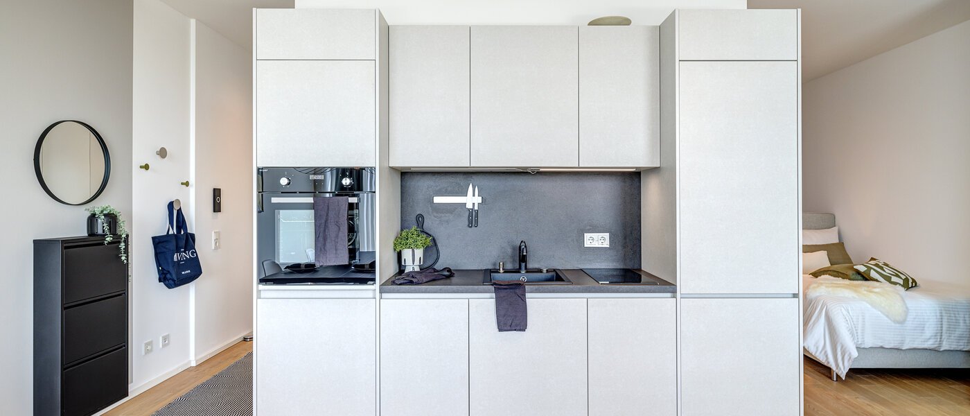 apartamento München Nymphenburg 01 cocina 10455