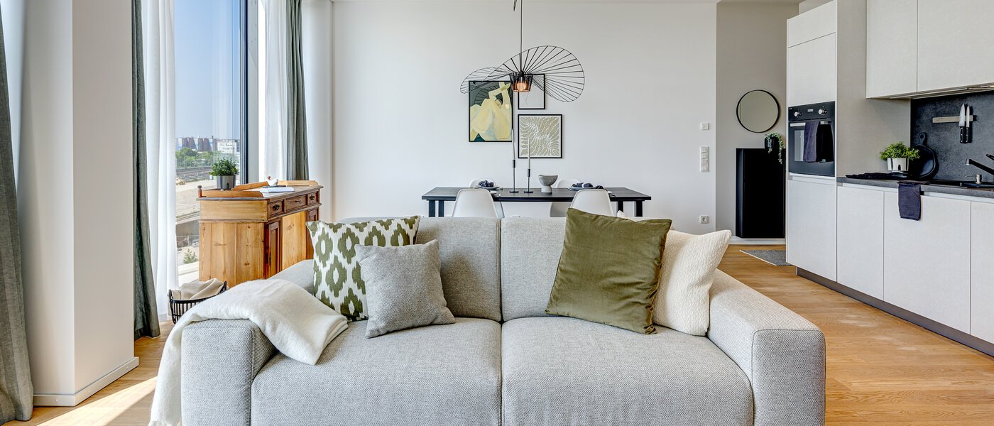 apartamento München Nymphenburg 03 zona de día  10455