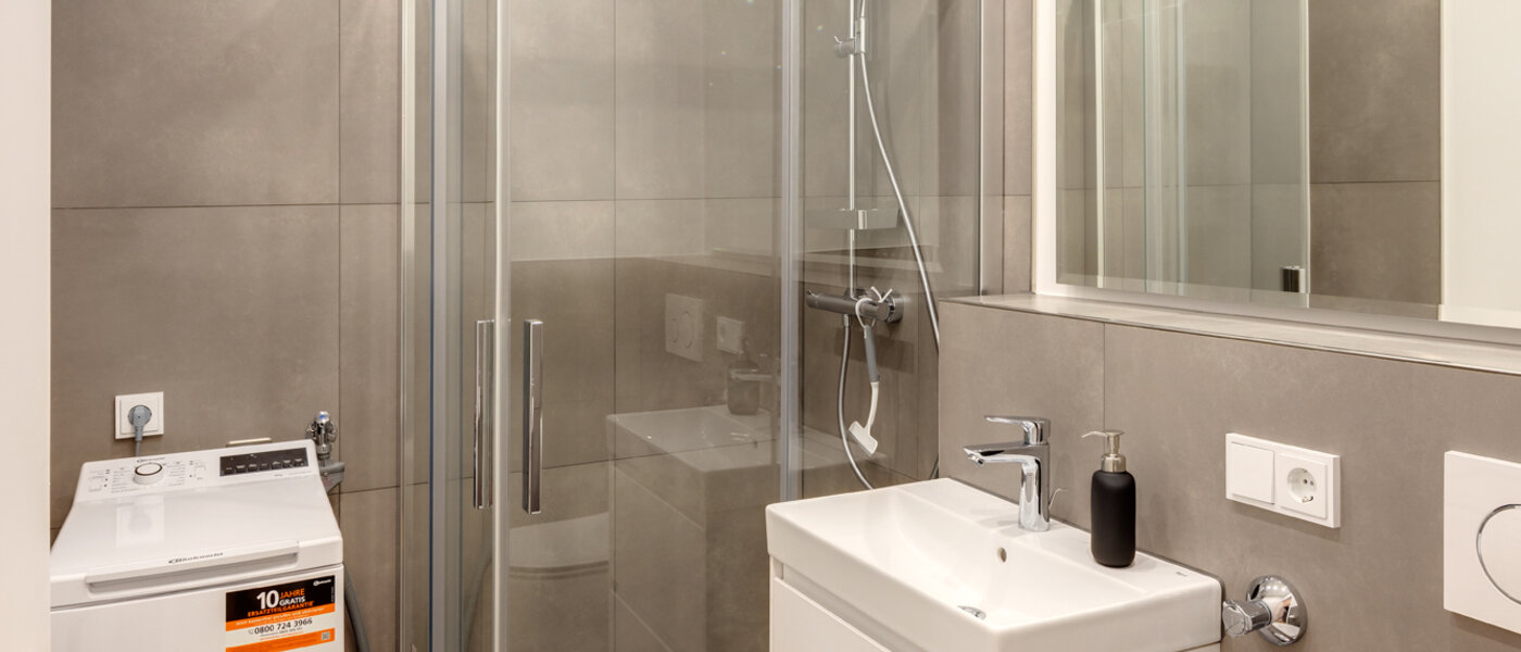 apartamento München Schwabing-West (rund um den Hohenzollernplatz) 01 baño 10458