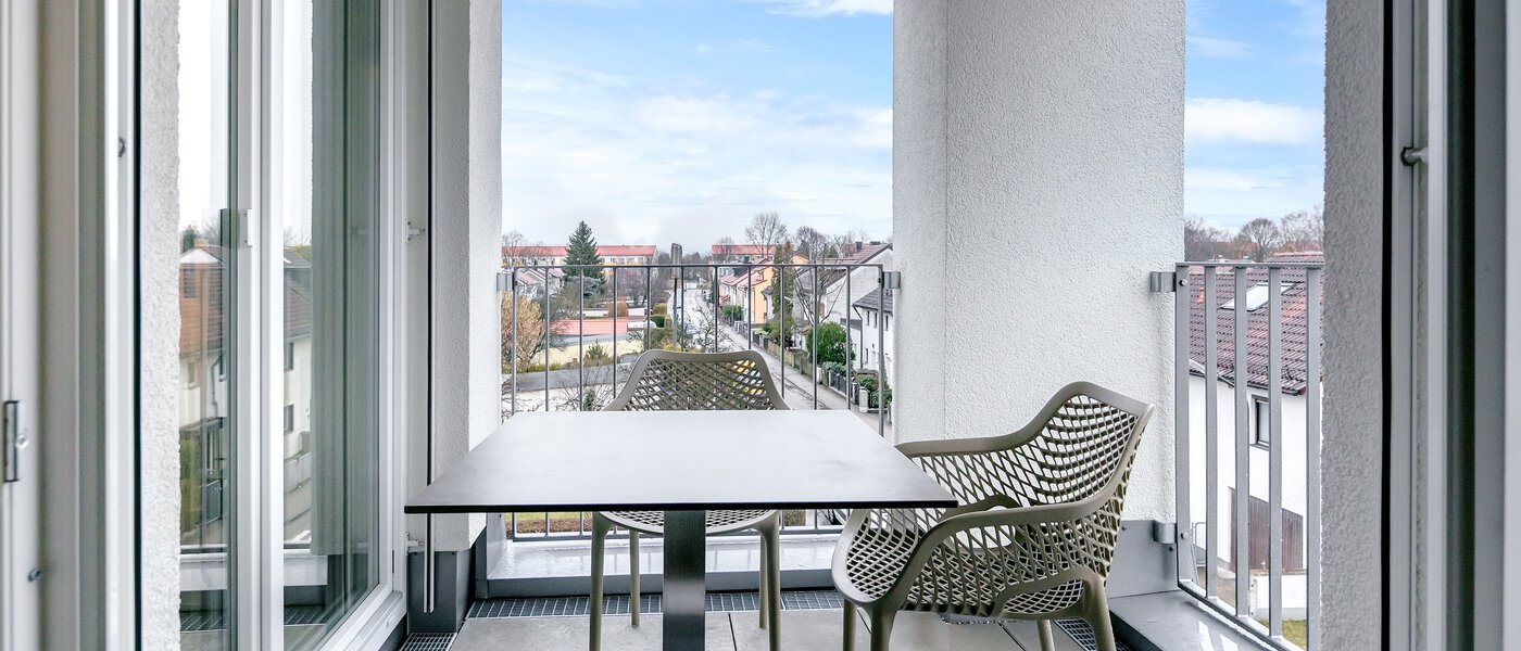 apartamento München Am Hart 01 balcón 10475