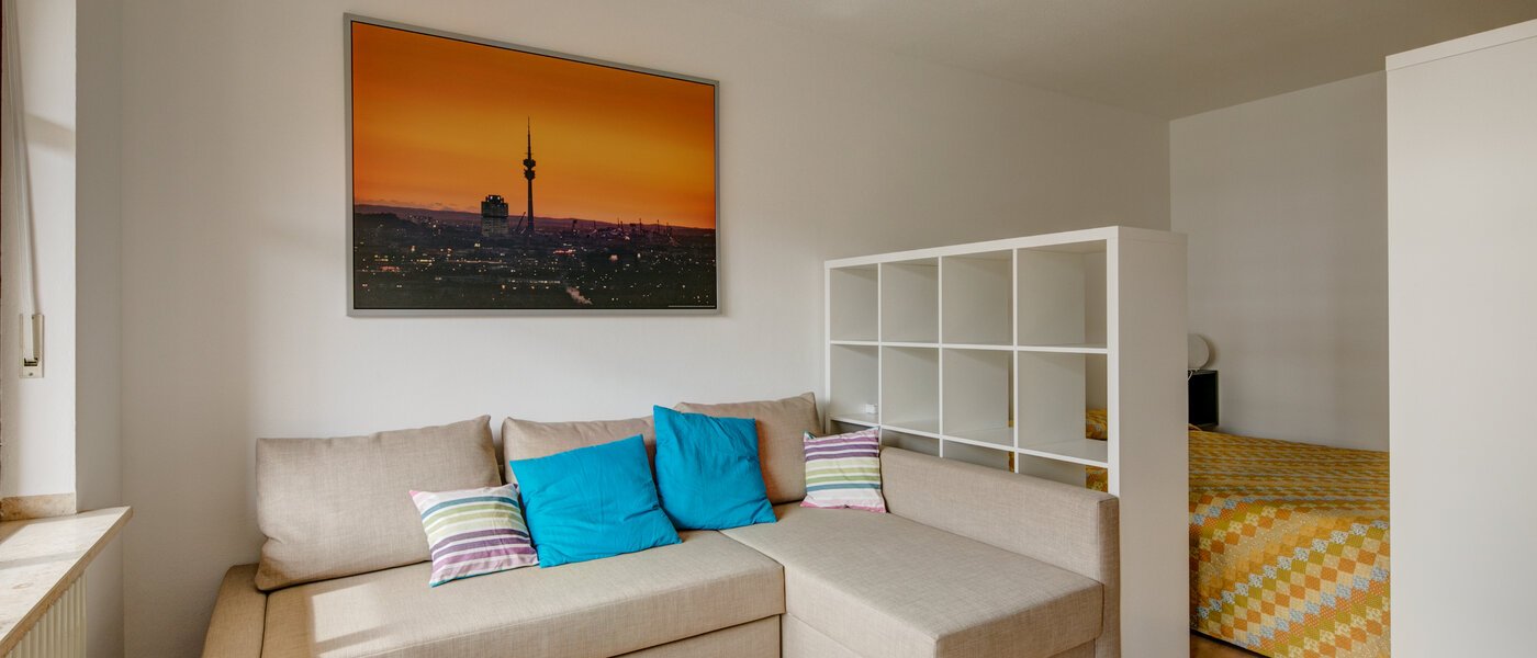 apartamento München Berg am Laim 01 salón 10487