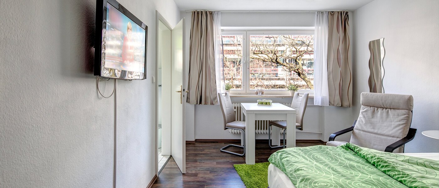 apartamento München Berg am Laim 03 salón 10494