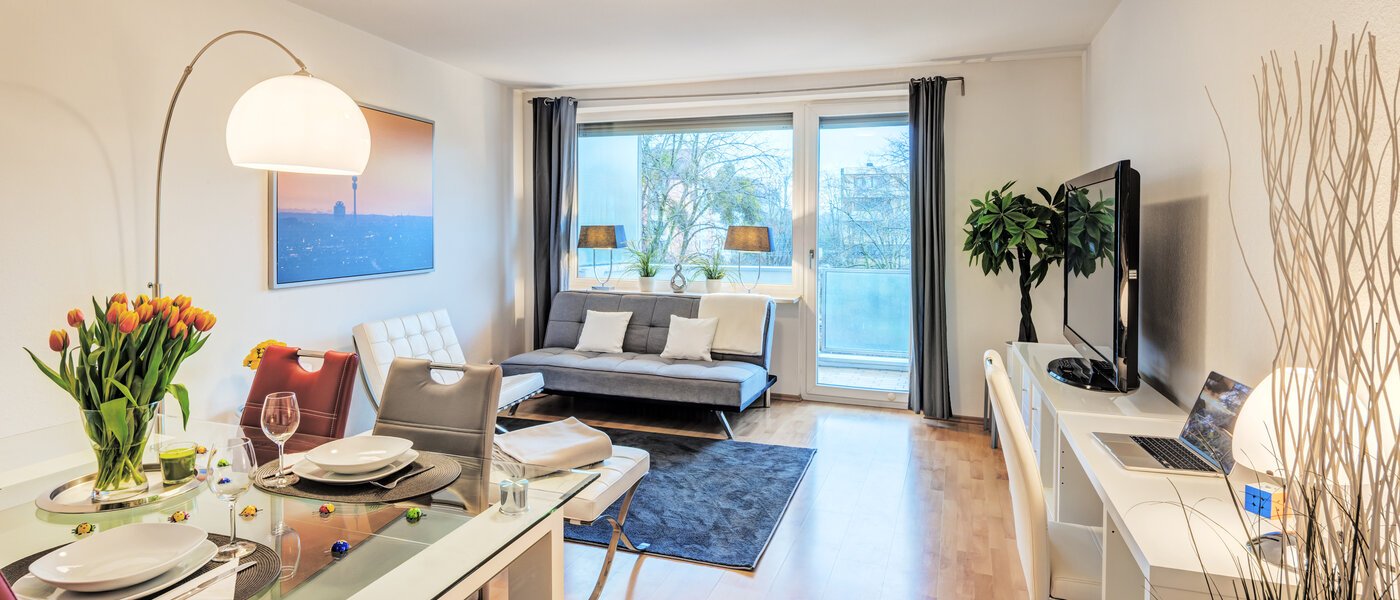 apartamento München Sendling-Westpark 01 zona de día  10496