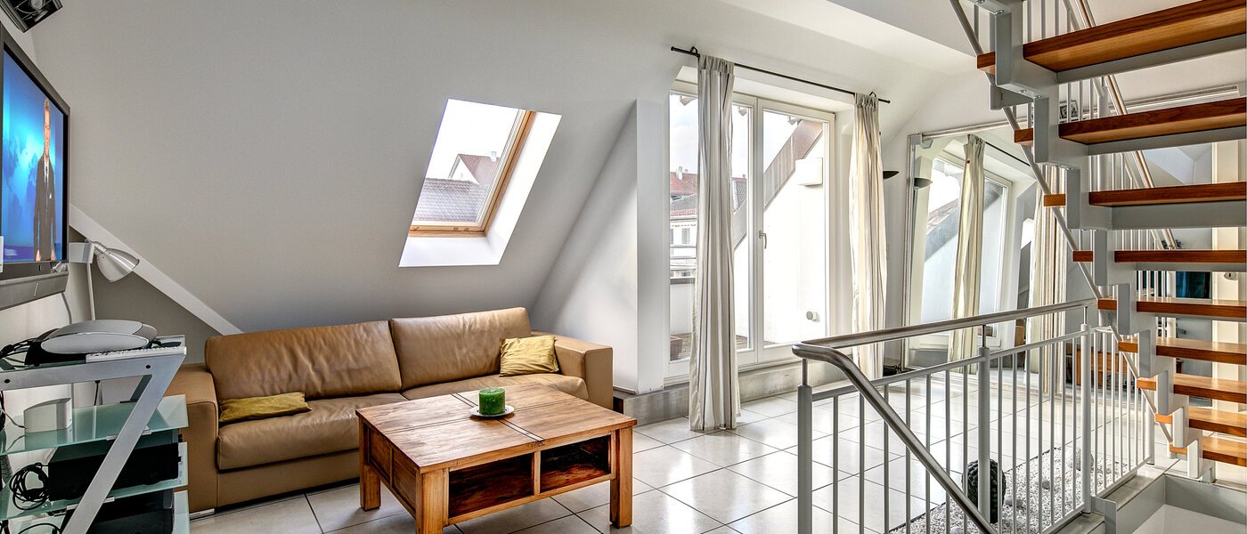 ático München Laim 02 salón 10497