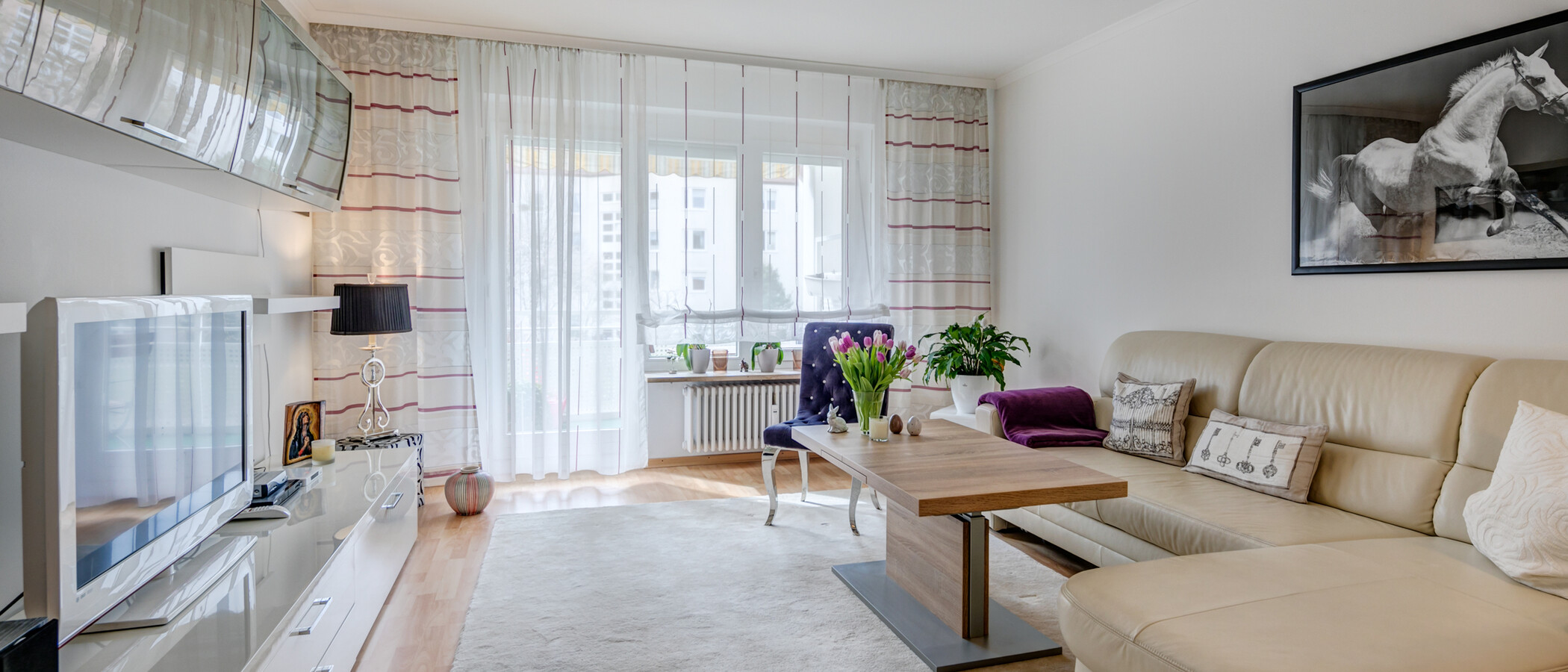 apartamento München Daglfing 01 salón 10514